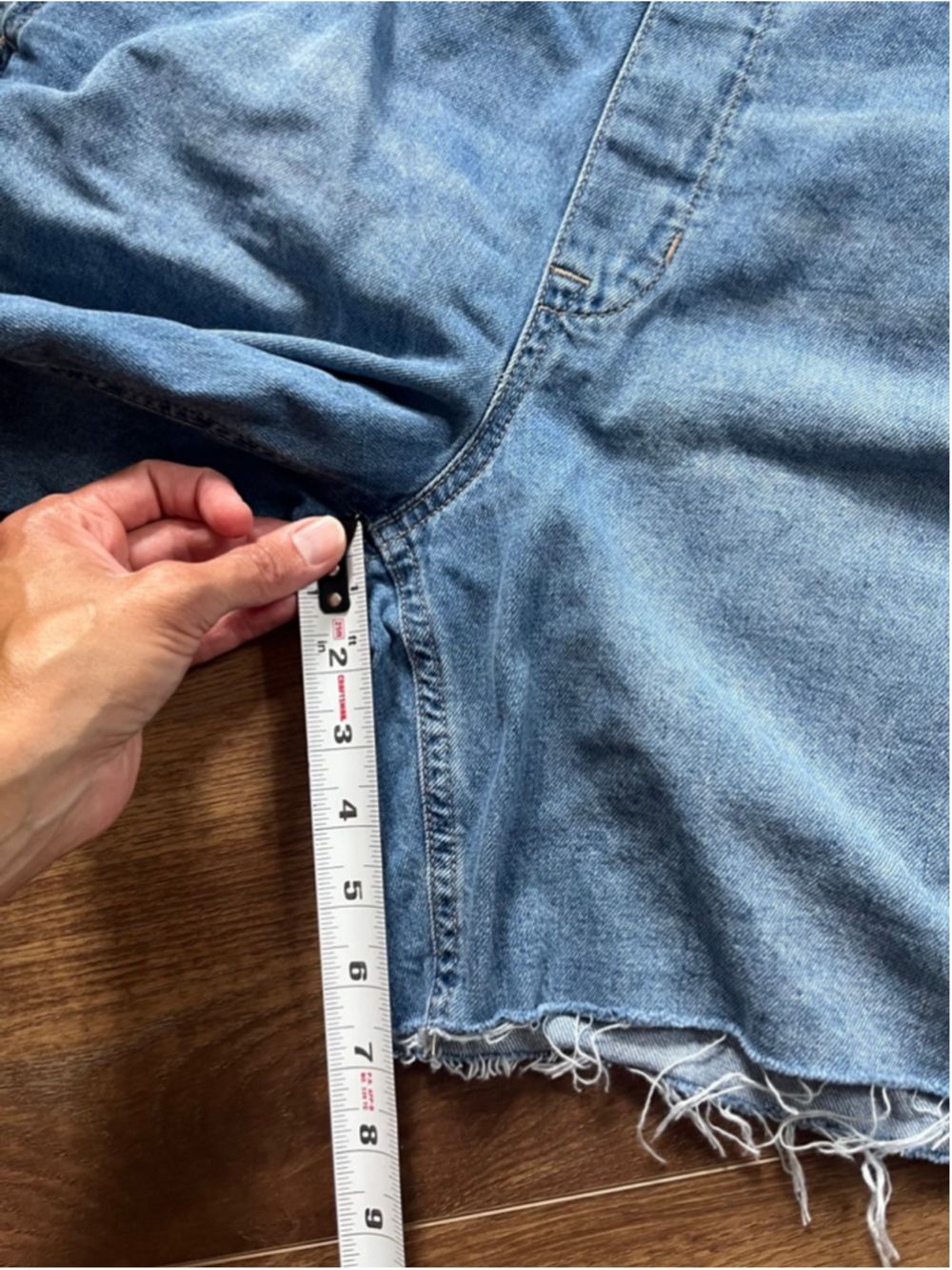 Gap denim shorts overalls size L - Picture 4 of 11